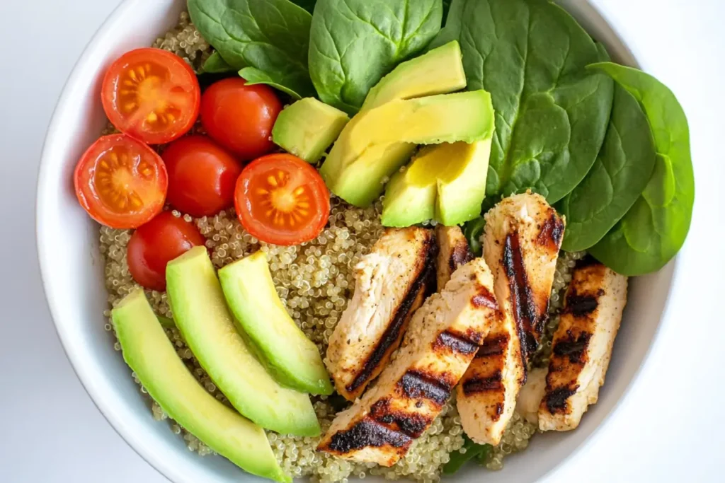 350 calorie meals healthy grain bowl