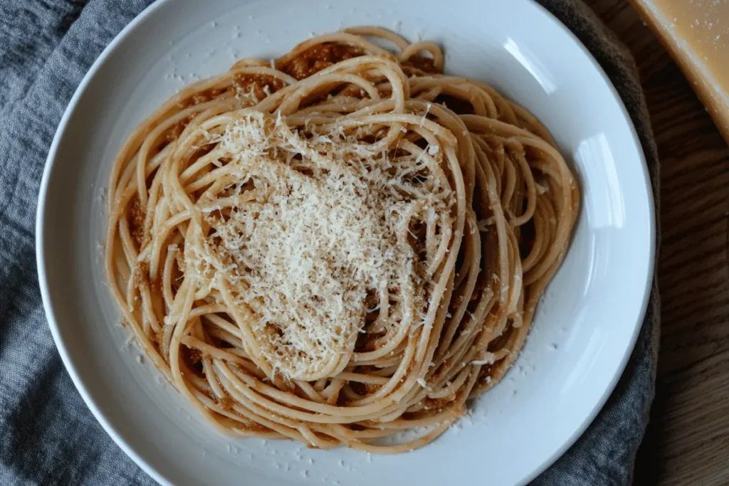 carbohydrate loading examples plate of pasta