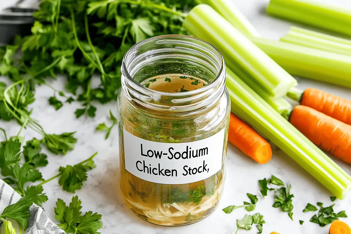 chicken stock low sodium featured image