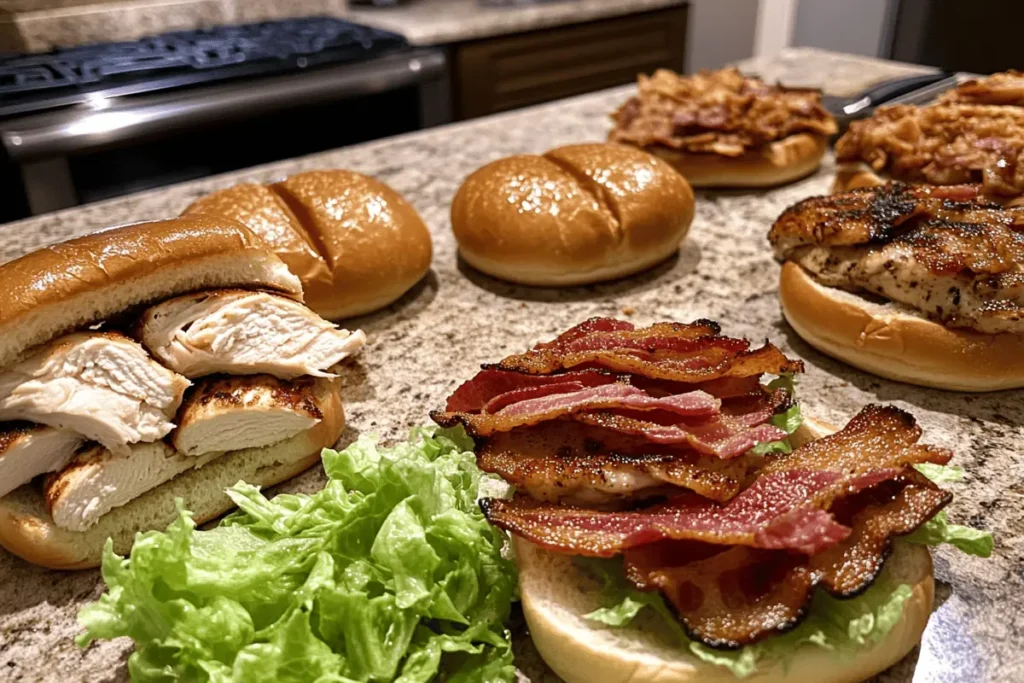 ranch chicken sandwiches easy assembly